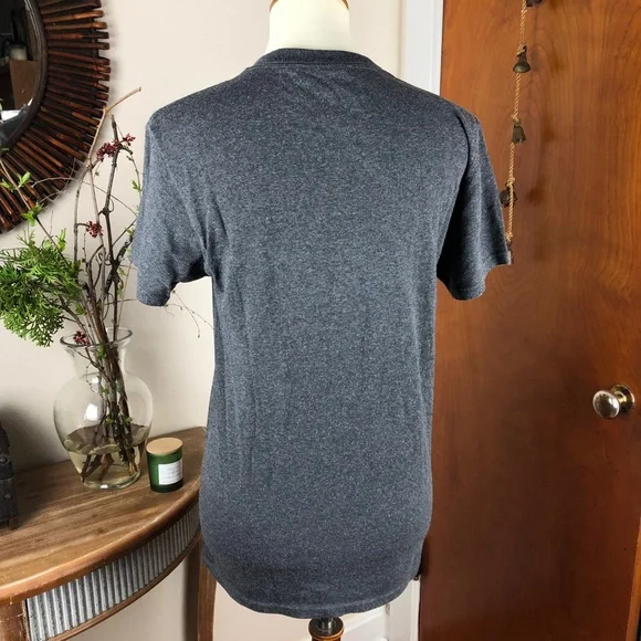 Funny Graphic Tee Gray Size Small - Picture 4 of 7